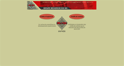 Desktop Screenshot of grouperecherche.com
